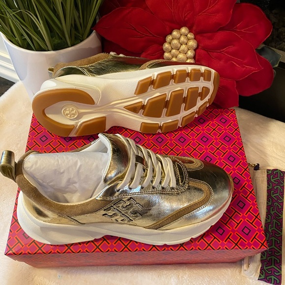 TORY BURCH GOOD LUCK TRAINER SNEAKER - Picture 3 of 11
